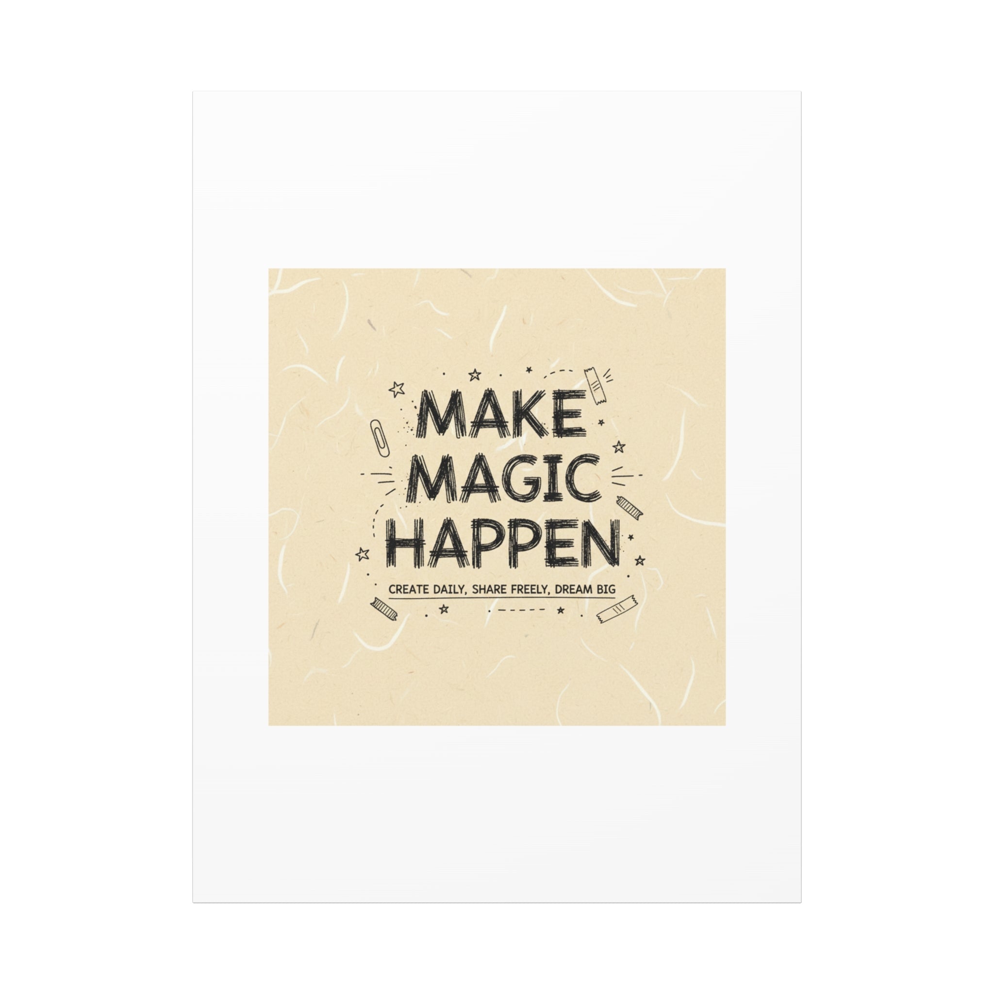 Matte Canvas, Stretched, 1.25"