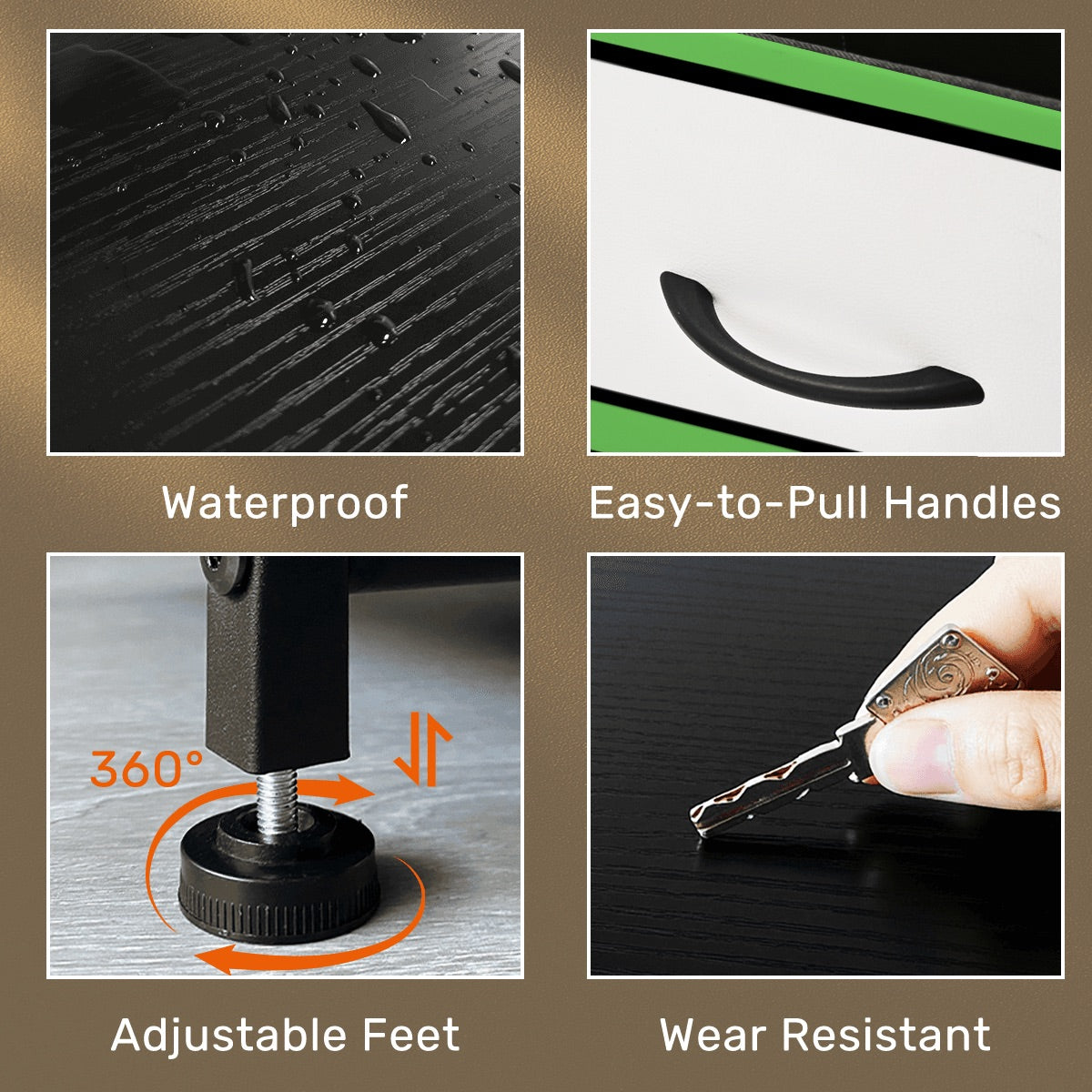 4-Drawer Dresser (Made in USA)