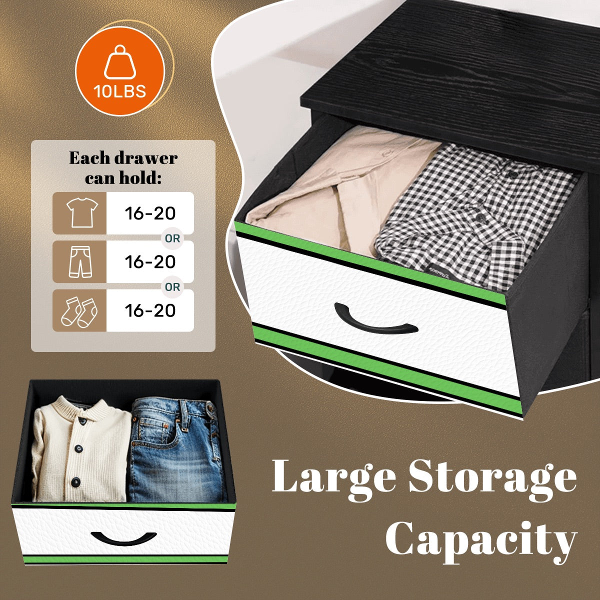 4-Drawer Dresser (Made in USA)