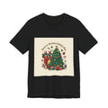 Vintage Holiday Print Christmas Tree Tee | Retro 90s Holiday Nostalgia